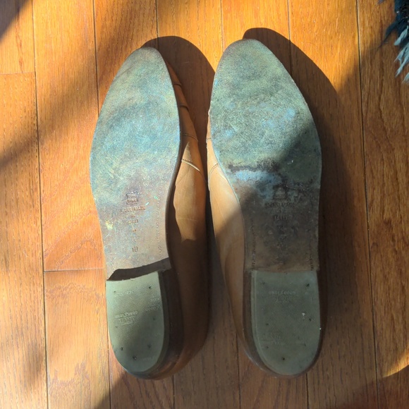 Vintage Made in Italy Woven Leather Flats - Picture 5 of 10